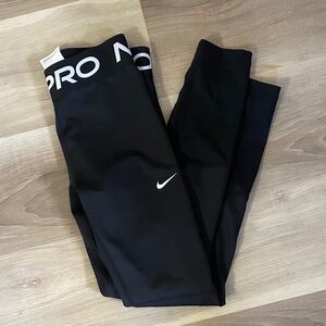 Nike Kids Pro Black Leggings